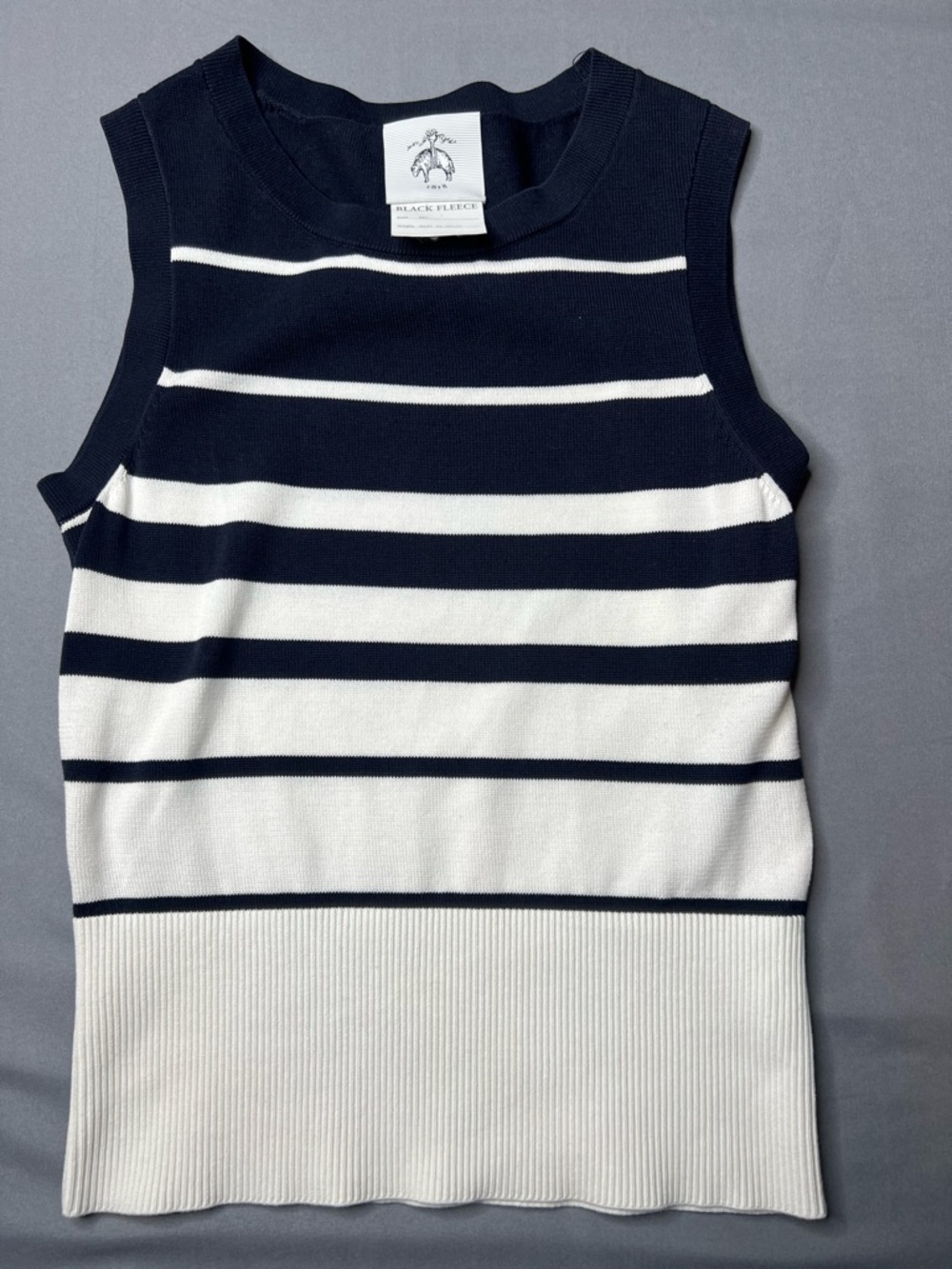 Black Fleece by Brooks Brothers Thom Browne Striped Sweater Vest BB1